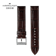 漢米爾頓（Hamilton）漢米爾頓腕表原裝表帶 棕色牛皮表帶針扣20mm