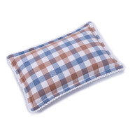 林夕一晨水洗棉純棉枕套 全棉老粗布單人枕頭套單只裝枕芯套枕頭罩枕頭皮 格調天青藍【全棉水洗棉】 枕套中號40x60