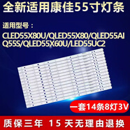 康佳QLED55X80U QLED55X80A CLED55X80U LED55UC2 QLED55AI燈條 康佳專(zhuān)用【14條8燈】 鋁基板·質(zhì)保三年