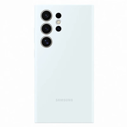 三星（SAMSUNG）Galaxy S24 Ultra原裝硅膠保護殼 手機套 原廠保護殼 手機保護套 SM-S9280手機殼  S24Ultra 白色