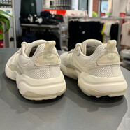 阿迪達斯 （adidas）休閑鞋男鞋2025秋季新款三葉草運動鞋老爹鞋減震跑步鞋 ID0551/JS3026米白灰 42 (260mm)