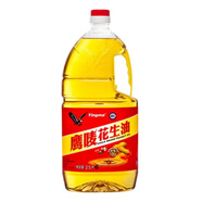 鷹嘜正宗鷹嘜花生油一級壓榨桶裝天然商用家用純正純香食用油批發(fā) 花生油2.5LmL