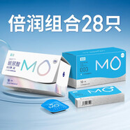 名流 避孕套超薄安全套套 003MO玻尿酸超潤滑男女用成人計(jì)生用品 MO玻尿酸28只