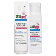 施巴（sebamed） 洗面奶氨基酸潔面泡沫祛痘黑頭粉刺控油溫和清潔無皂堿德國進口 【原裝進口】150ml*3瓶裝