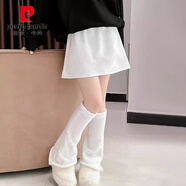 皮爾卡丹（pierre cardin）鯊魚(yú)打底·褲遮屁簾女春加長(cháng)加厚疊穿衛·衣內搭神器假下擺遮臀短 白色 XL 120-150