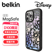 貝爾金（BELKIN）磁吸手機殼 迪士尼定制 兼容MagSafe手機保護套適用于蘋(píng)果15系列 迪士尼100周年黑色款 iPhone 15 Pro Max