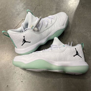 耐克（NIKE）籃球鞋男鞋夏季新款運(yùn)動(dòng)鞋Air Jordan Super Fly格里芬休閑鞋 AJ2664-117白綠 41
