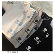 戀的秋季女生褲子女秋天學(xué)生高中生初中生運動(dòng)褲韓版寬松哈倫褲春秋款長(cháng)褲少女中學(xué)生百搭顯瘦潮流休閑褲FF 黑色 2XL