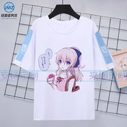結(jié)盟者動(dòng)漫衣服男女2025新款夏季圓領(lǐng)短袖二次元和泉紗霧動(dòng)漫周邊 13萌-友利奈緒 L