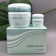 MENARD日本進(jìn)口HERB MASK靈草菁華保濕面膜120g 深層清潔 1瓶裝