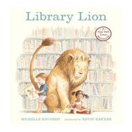 現(xiàn)貨英文原版 圖書館獅子 Kevin Hawkes插畫 紐約時報*繪本 Library Lion