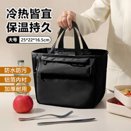 ToMill【采銷(xiāo)推薦】飯盒袋午餐包加厚鋁箔保溫袋便當袋手提便攜旅行收納