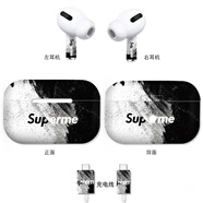 箐喻 蘋(píng)果第二代貼紙適用于蘋(píng)果pro2全包貼紙全膜3M磨砂裝飾防刮膜1 Airpodspro2代全包貼紙水墨SP