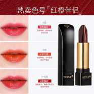 色彩主義三色黑玫瑰口紅女雙色唇膏滋潤(rùn)保濕持久唇膏不掉色脫色不沾杯女 紅橙伴侶【黑玫瑰-三色口紅】