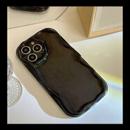 妙之選ins秋冬毛絨煤球菌適用榮耀200pro手機殼新款honor100/90/80/70/60/50可愛(ài)x40卡通9x硅膠暢玩20女p 奶油紋黑-單殼 榮耀Play5T