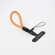 埠帝藍色苞米伊亞伊系列原創(chuàng  )百搭多功能短款迷你仔mini通用戶(hù)外彩色個(gè)性手機掛繩手機鏈含夾 黃金紅 曾防丟片U盤(pán)繩