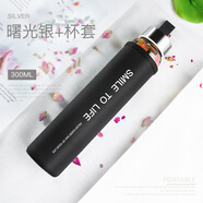 卡西菲kaxifei（KAXIFEI）水杯簡(jiǎn)約清新森系男女學(xué)生透明耐熱北歐INS杯子玻璃細(xì)長(zhǎng)便攜迷你