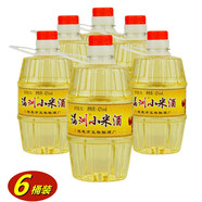 滿(mǎn)洲 小米酒（露酒） 42度大包裝1L塑料桶酒 1L*6桶裝