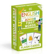 初級單詞閃卡 DK人人學(xué)英語(yǔ)  English for Everyone Junior First Words 進(jìn)口原版 英文書(shū)