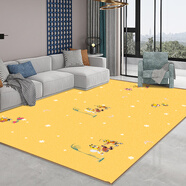 彩奧韓國碳晶地暖墊碳晶電熱地毯地板電熱地墊移動地熱墊電熱地毯 音樂星空 200*180