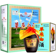 草原 太仆寺旗  清香型純糧固態(tài)發(fā)酵 38度 500mL*6瓶 草原壇草