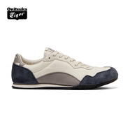 Onitsuka Tiger鬼塚虎運(yùn)動(dòng)休閑鞋男女 百搭舒適休閑鞋SERRANO? CL 米白/深藍(lán) 37.5