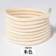 HKNS適配于喬··丹AJ·23 courtside小藤原浩圓形鞋帶原裝AJ·12籃球鞋高品質(zhì)鞋帶繩 4mm圓形丨米色 120CM