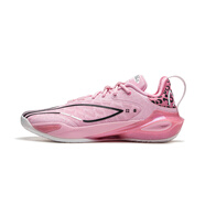 李寧（LI-NING）閃擊11丨籃球鞋2024秋冬新款耐磨穩(wěn)定籃球比賽運(yùn)動(dòng)鞋ABAU053 鉆粉色/-2【涂碼蓋章不過dewu】 41.5