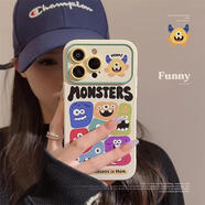 孜泰 適用蘋果7/8手機(jī)殼iphone7/8保護(hù)套彩繪個(gè)性創(chuàng)意防摔殼【怪獸派對(duì)】