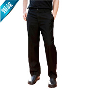 FGHGF肯德基麥當(dāng)勞員工工作褲新款酒店餐廳服務(wù)員學(xué)生上班工作服褲子男 黑色工作褲 31碼--2尺4腰圍