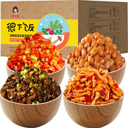 辣小董很下飯經(jīng)典家庭加量裝下飯菜禮盒1120g外婆菜蘿卜干辣椒醬醬腌菜