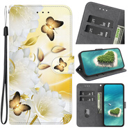 佩諾小米Redmi K70/pro手機(jī)殼翻蓋式彩繪磨砂紅米K70E保護(hù)套全包內(nèi)軟殼防摔錢包插卡支架男女款保護(hù)殼 同興【水晶彩繪搭扣翻蓋】CH-11金蝴蝶曇花 紅米K70/K70pro