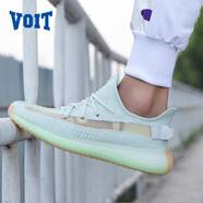 沃特椰子鞋男滿(mǎn)天星網(wǎng)面莆田鞋時(shí)男鞋夏季透氣潮流學(xué)生小白鞋運動(dòng)休閑跑步鞋子 白滿(mǎn)天星夜反光 海鹽 43