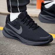耐克（NIKE）男鞋2025新款夏季運(yùn)動(dòng)鞋黑武士減震公路跑步鞋RUN DEFY休閑鞋 FB8501-001黑武士革命七系列 43