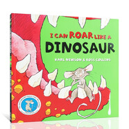 英文原版 I Can Roar Like a  Dinosaur 啟蒙平裝繪本