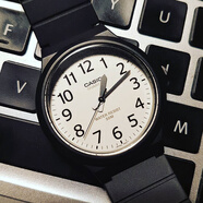 卡西歐（CASIO）手表學(xué)生小黑表簡(jiǎn)約指針石英電子表 手表男女考試手表時(shí)尚運動(dòng)表 MW-240-7B  43mm大表盤(pán)