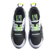 李宁（LI-NING）休闲鞋新品001征程男子支撑经典休闲鞋慢跑鞋AGCQ005 标准白/标准黑/黯淡灰-7 39