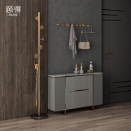 顧得 意式輕奢衣帽架室內衣架落地臥室掛衣架家用立式鐵藝簡(jiǎn)易掛架 C.衣帽架 + 壁掛衣架 30cm*180cm