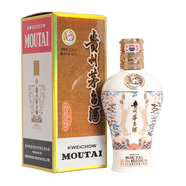茅臺（MOUTAI）貴州茅臺酒 53度 飛天茅臺中信金陵（新版） 醬香型白酒 53度 500mL 1瓶 中信白色 單瓶裝