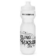 洛克兄弟（ROCKBROS） 騎行水壺山地公路車騎行水杯便攜自行車運(yùn)動(dòng)健身戶外水壺 享受騎行-半透明 750ml