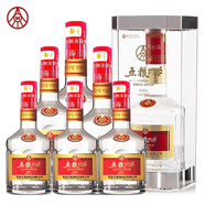 五糧液股份 52度濃香型白酒五糧PTVIP 禮盒宴席年貨送禮糧食酒商務(wù)自飲 52度 500mL 6瓶 【典藏白酒整箱】