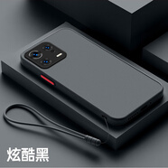 龍小幺小米13手機殼2211133C保護套mi十三新款i3全包防摔男女款液態(tài)硅膠超薄軟殼個(gè)性創(chuàng  )意時(shí)尚簡(jiǎn)約外殼 親膚-紳士黑色送手繩 小米13