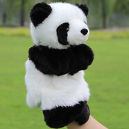 JIMITU幼兒園十二生肖手偶玩具 動(dòng)物手套手玩偶手指玩偶卡通毛絨娃娃 熊貓