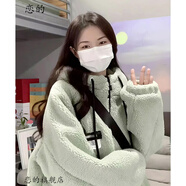 戀的冬季女生外套秋冬款女學(xué)生高中生初中生棉服冬天衣服仿羊羔絨棉襖 圖片色 均碼