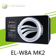 德國彩虹EL-W8A MK2 8英寸長沖程低音炮汽車音響改裝