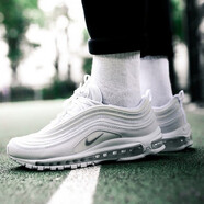 耐克（Nike）官方艦店男鞋 運動鞋子Air Max 97氣墊鞋子彈頭緩震透氣跑步鞋 921826-101 42