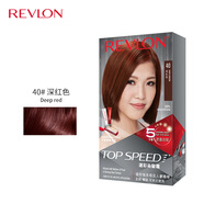 露華濃（Revlon）男女士染發(fā)霜 速彩5分鐘染發(fā)系列（新升級）遮白染發(fā)劑膏鎖色 40#深紅色