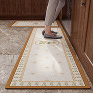 自賞廚房地墊專用長條墊吸水軟墊防水防油墊子污可擦免洗地墊防滑腳墊 盛夏初遇廚房軟墊 60*180cm【支持定制】