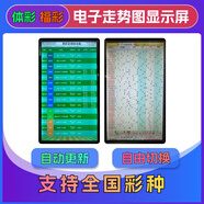 聯合創新彩票站電子走勢圖顯示屏體彩競彩排列3大樂透福彩3D雙色球豎屏 60寸暗線電子屏