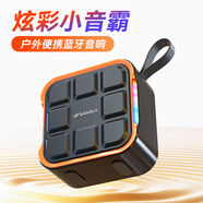 山水（SANSUI） 無線藍(lán)牙音箱重低音炮戶外便攜式家用手機(jī)電腦桌面插卡迷你小音響大功率音樂播放器 Z8黑色【藍(lán)牙5.0+重低音+燈光】